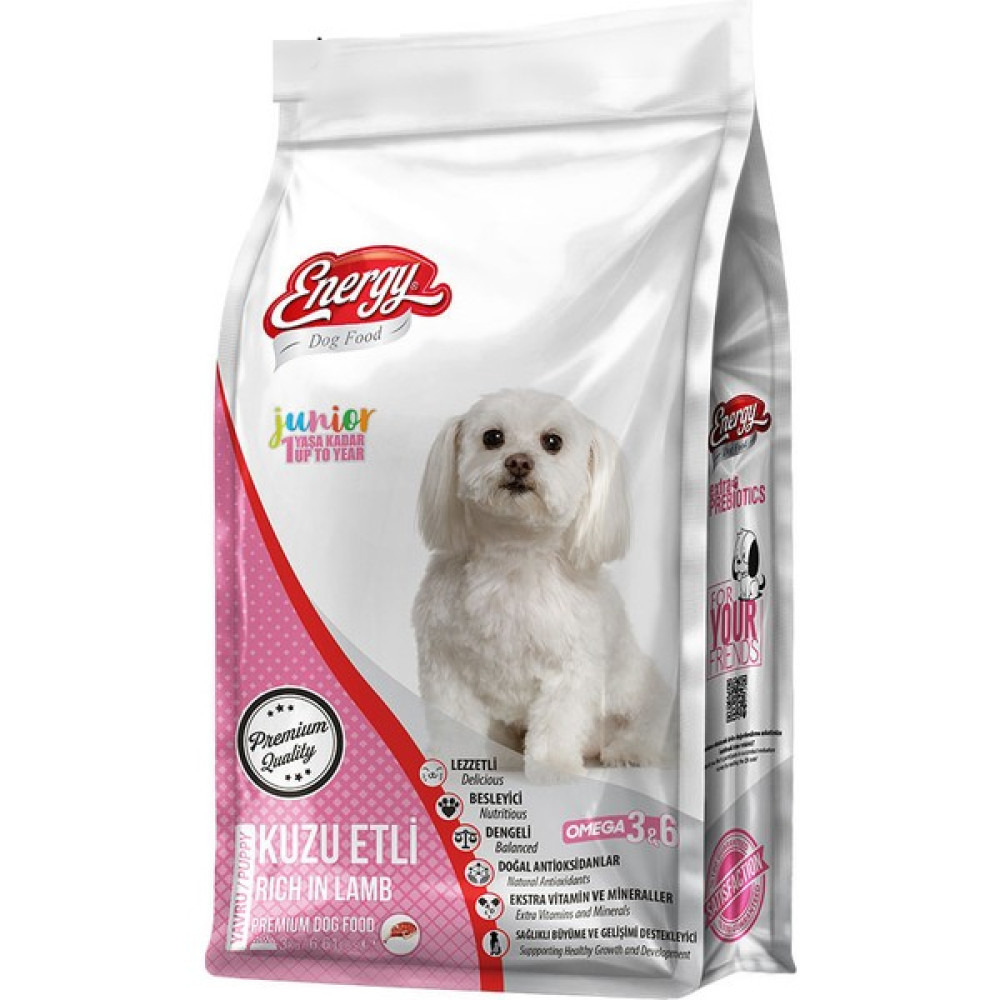Pet Food Energy Dog Food Energy 3 kg Kuzu Etli Yavru Köpek Maması Evcil Hayvan Ürünleri Fiyatı