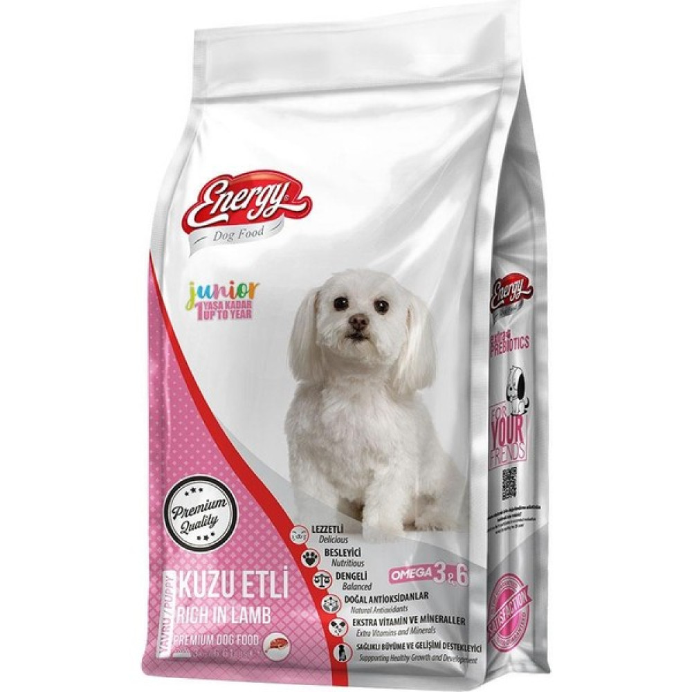 Pet Food Energy Dog Food Energy Kuzu Etli Yavru Köpek Maması 3 kg Özel Koli 2 Adet Evcil Hayvan Ürünleri Fiyatı