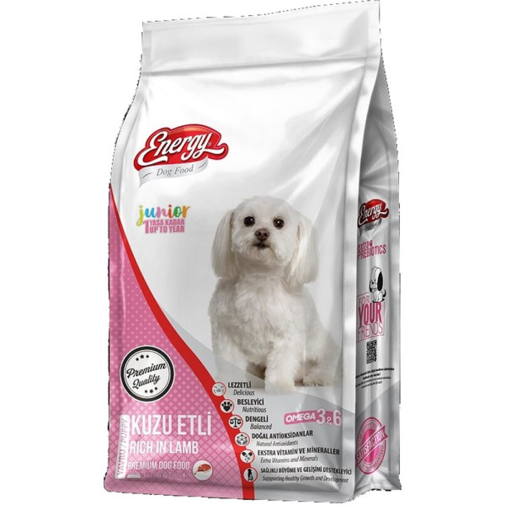 Pet Food Energy Dog Food Energy Kuzu Etli Yavru Köpek Maması-3 Kilogram Evcil Hayvan Ürünleri Fiyatı