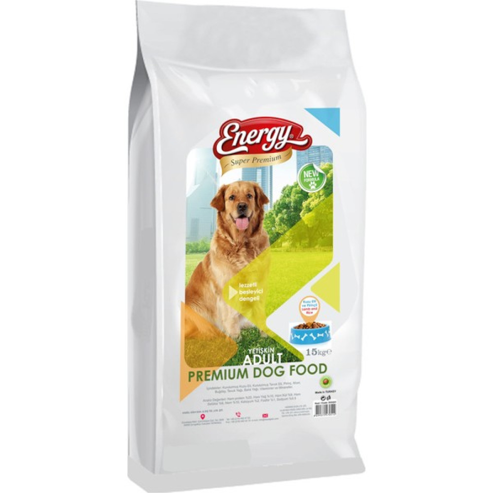 Pet Food Energy Dog Food Energy Sığır Etli Yetişkin Köpek Maması-15 Kilogram - 15 kg Evcil Hayvan Ürünleri Fiyatı