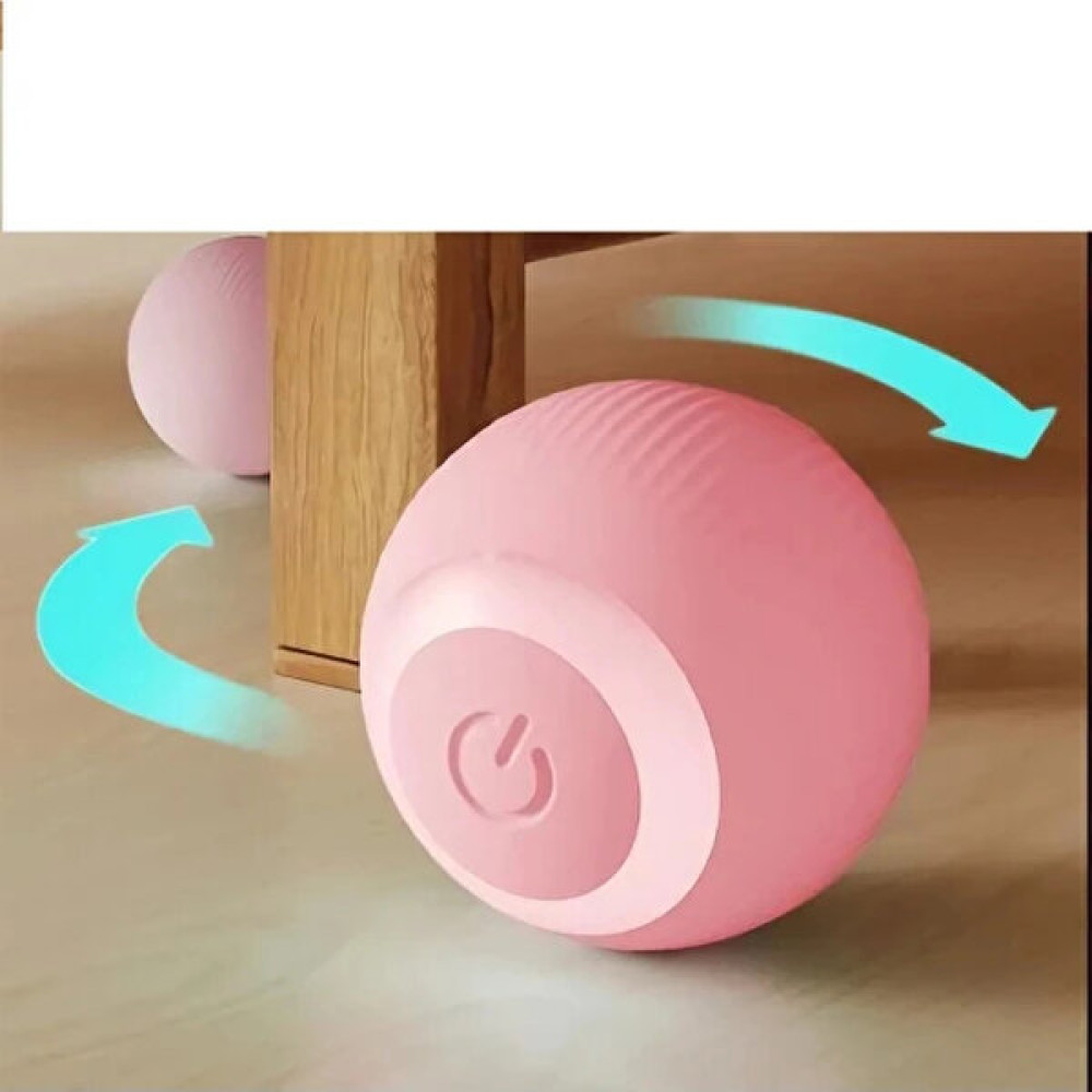 Pet Gravity Interaktif Kedi Köpek Şarjlı Oyun Topu Pembe Evcil Hayvan Ürünleri Fiyatı