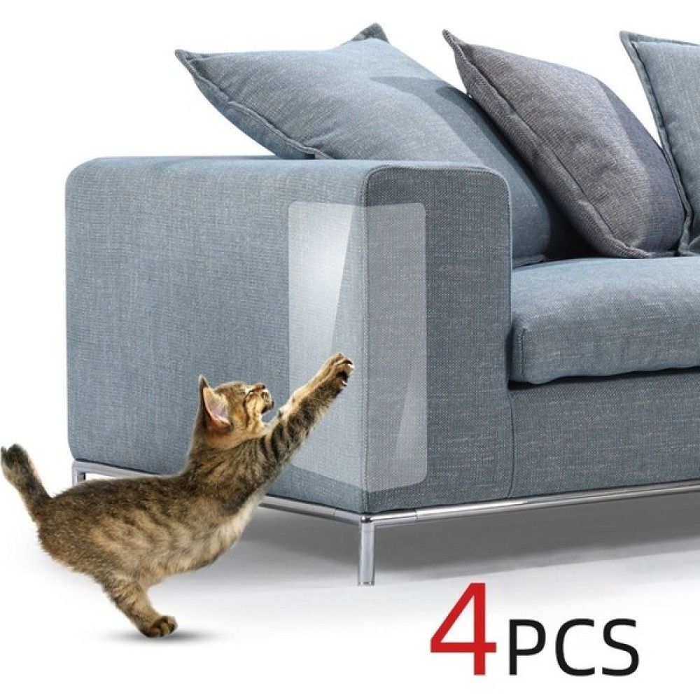 Pet Home 4'lü Kedi Tırmalama Koruyucu (Yurt Dışından) - Şeffaf Evcil Hayvan Ürünleri Fiyatı