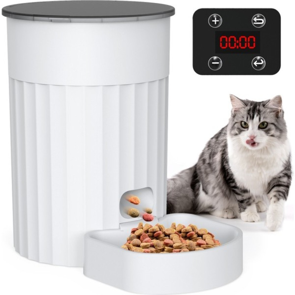 Pet Home Otomatik Pet Gıda Dağıtıcı 3l Mama Kabı -Beyaz (Yurt Dışından) - Beyaz Evcil Hayvan Ürünleri Fiyatı