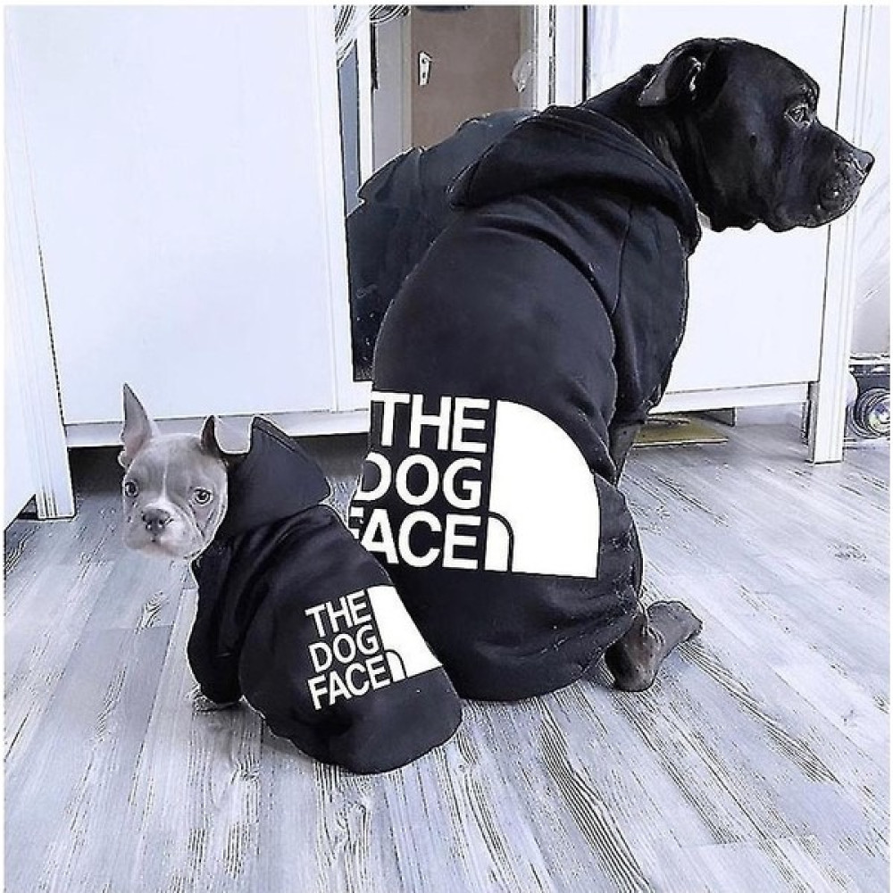 Pet Köpek Kıyafetleri Kazak Dört Mevsim Orta ve Büyük Köpek Hoodie Labrador Fransız Bulldog Ceket Giyim Daha Fazla Renk (Yurt Dışından) - Gri - Siyah Evcil Hayvan Ürünleri Fiyatı
