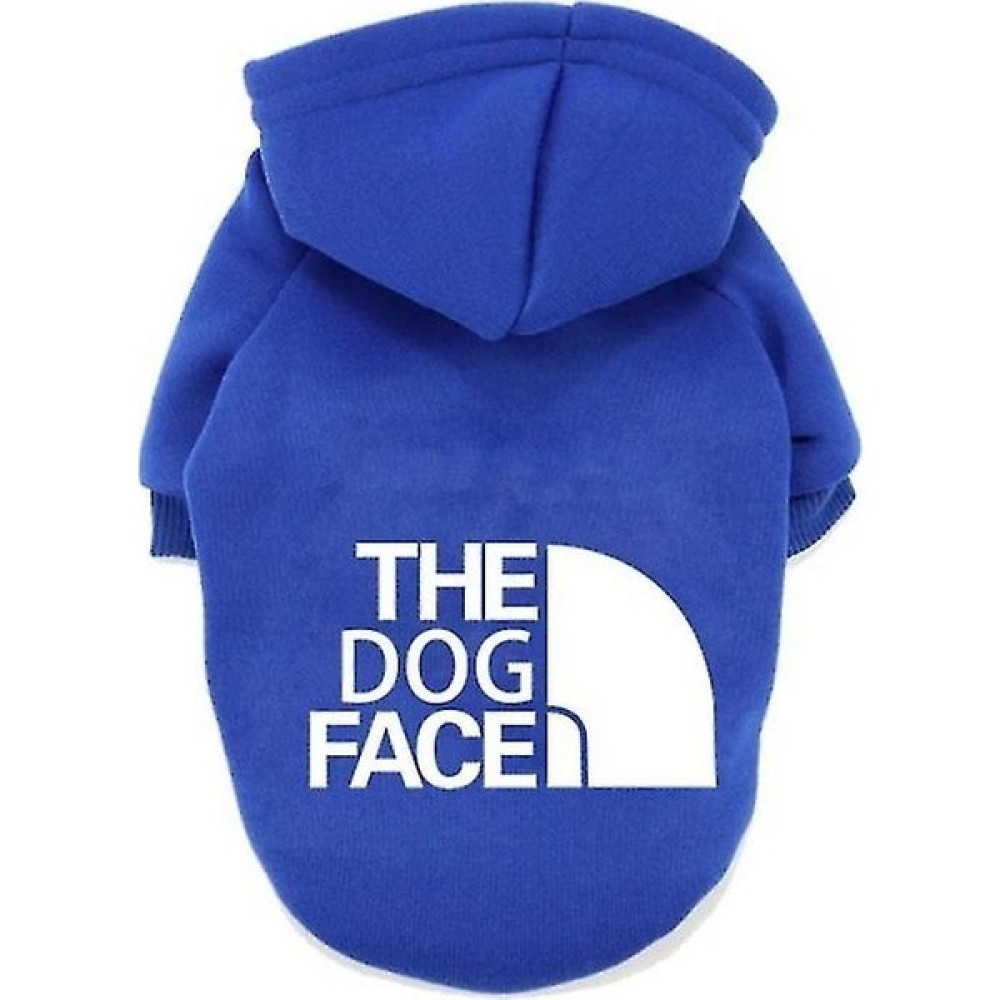 Pet Köpek Kıyafetleri Kazak Dört Mevsim Orta ve Büyük Köpek Hoodie Labrador Fransız Bulldog Ceket Giyim Daha Fazla Renk (Yurt Dışından) - Mavi - 9XL Evcil Hayvan Ürünleri Fiyatı