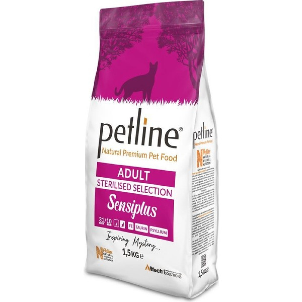 Pet Line Natural Premium Kısırlaştırılmış Kedi Maması 1,5 kg Evcil Hayvan Ürünleri Fiyatı