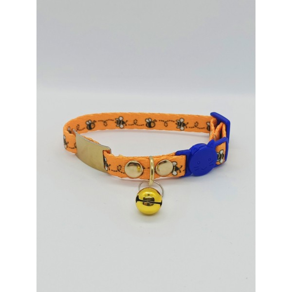 Pet Love Forever Güvenlik Kilitli Arılı Kedi Tasması 19-32 cm M Evcil Hayvan Ürünleri Fiyatı