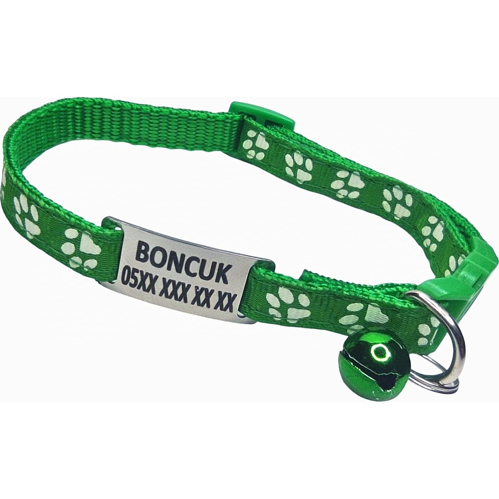 Pet Love Kedi Künyesi, Köpek Künyesi, Isimli Kedi Tasması, Isimli Köpek Tasması - Yeşil - Min. 19 cm - Max. 32 cm SSD / Solid State Drive Fiyatı