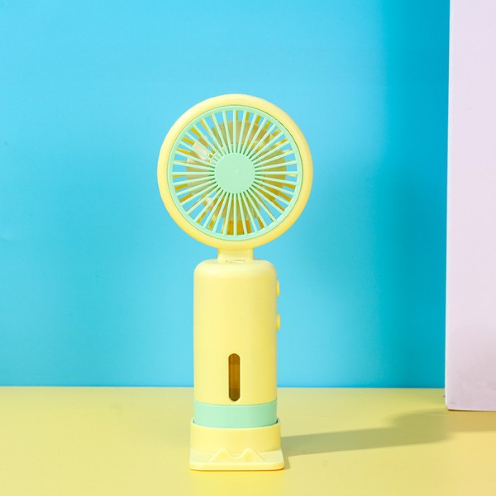 Pet Macaron Rengi Yaz Dış Mekan Sprey Mini Fan (Yurt Dışından) - Sarı Oto Boyaları Fiyatı