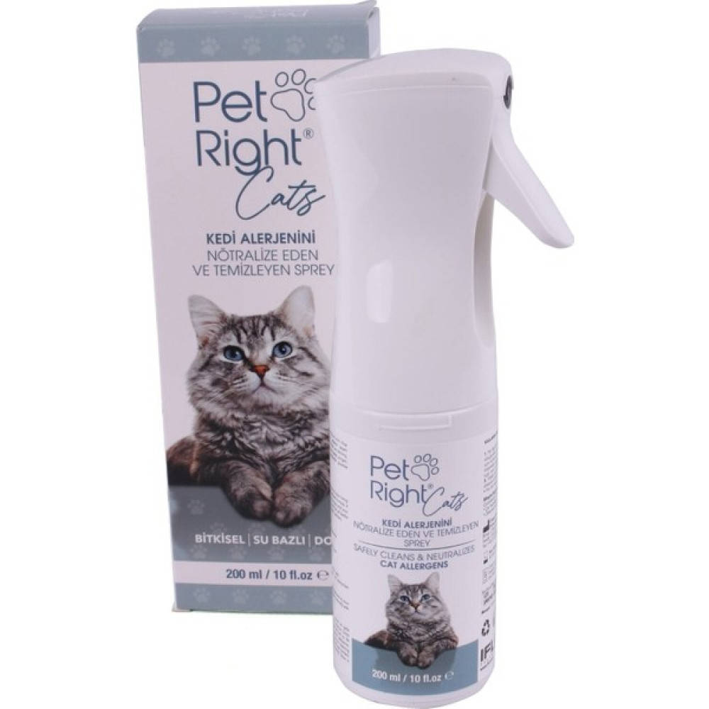 Pet Right Cats Kedi Alerjinini Nötralize Eden Sprey Evcil Hayvan Ürünleri Fiyatı