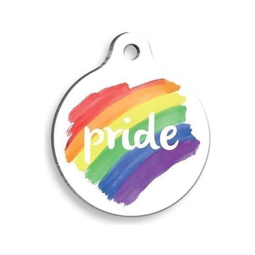 Pet Tag Art Pettagart Qr Smart Id Gökkuşağı Pride Kedi ve Köpek Künyesi Evcil Hayvan Ürünleri Fiyatı