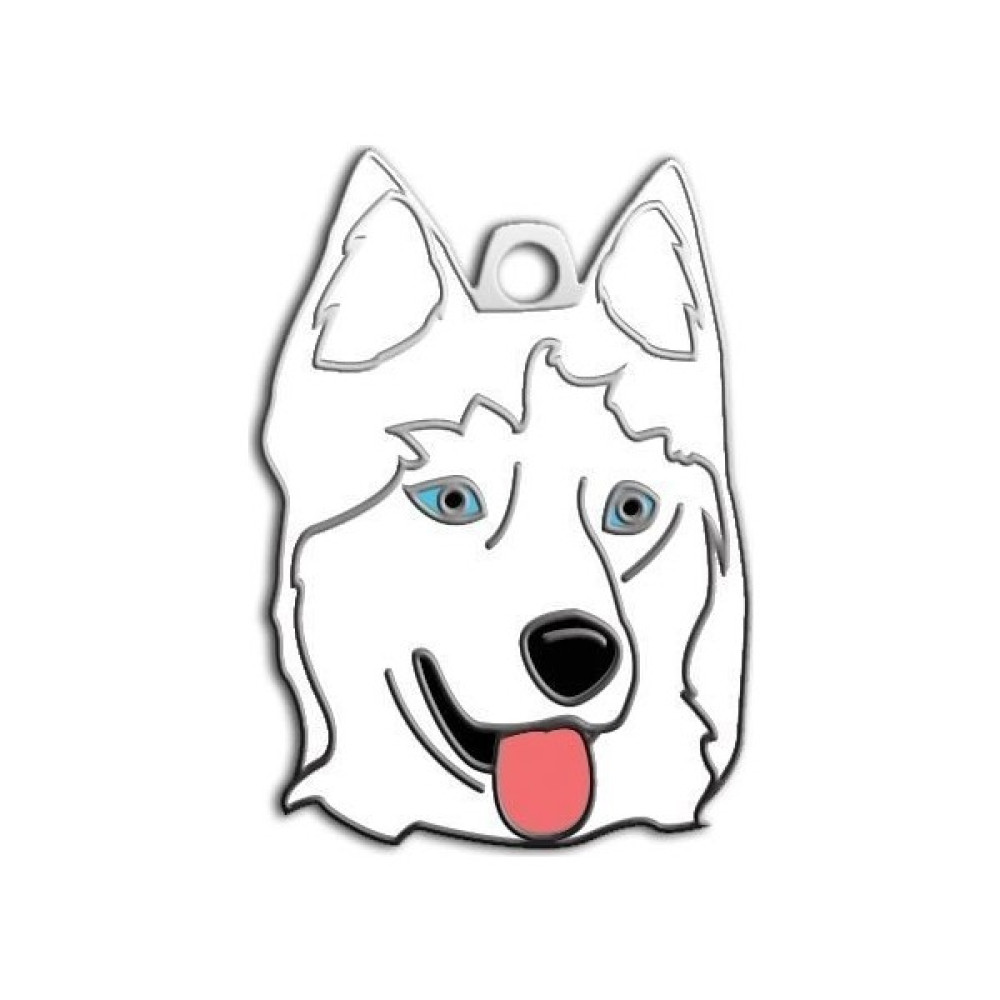 Pet Tag Art Sibirya Kurdu Köpek Künyesi (Beyaz) Evcil Hayvan Ürünleri Fiyatı