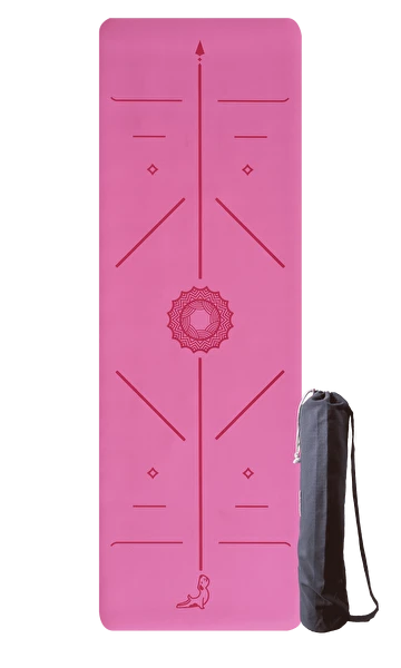 Petarya Focus Series 4.1 MM Pembe Doğal Kauçuk Kaydırmaz Yoga Matı Pilates Minderi Fiyatı