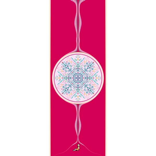 Petarya Mandala Series 4.1 mm Now-Here Doğal Kauçuk Kaydırmaz Yoga Matı Pilates Minderi Fiyatı