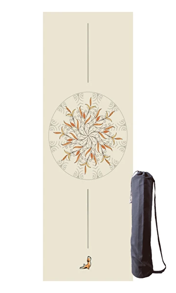 Petarya Reflect Series 4.1 MM Floral Doğal Kauçuk Kaydırmaz Yoga Matı Pilates Minderi Fiyatı