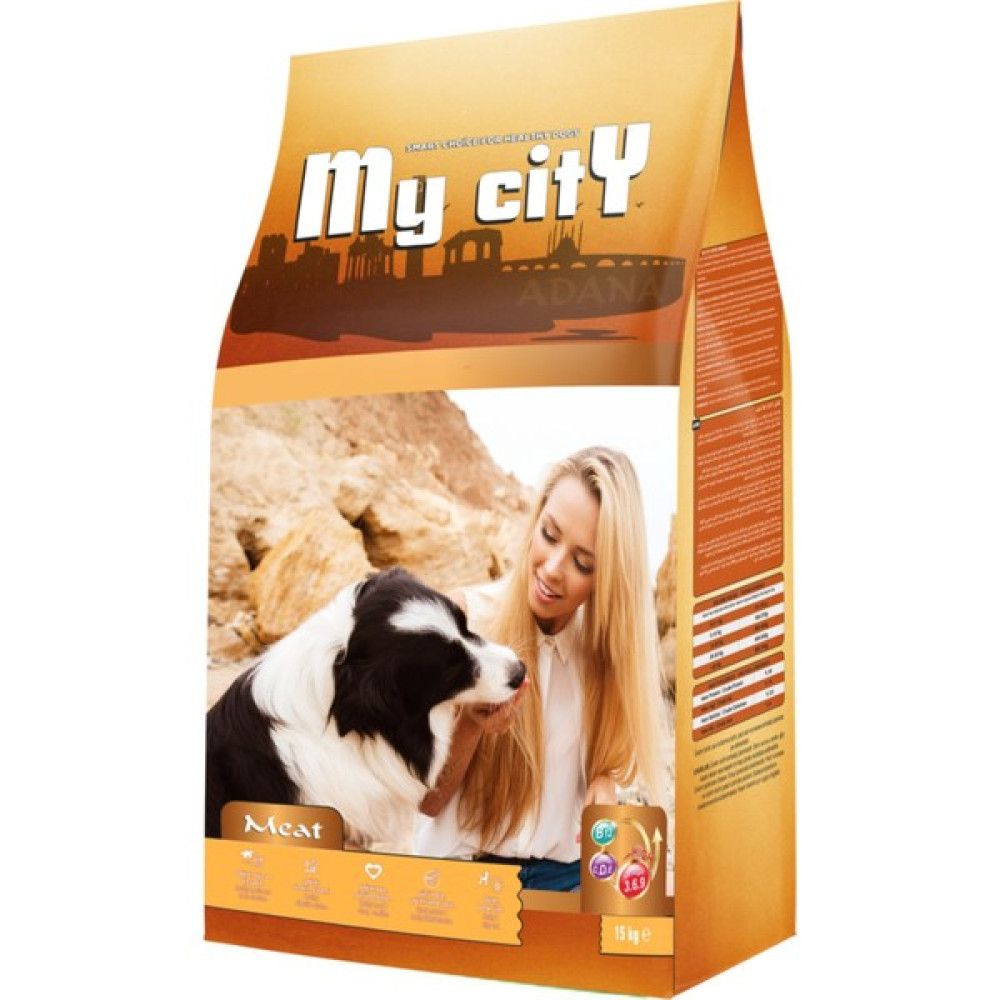 Petcoin My City Etli Köpek Maması 15 kg Evcil Hayvan Ürünleri Fiyatı