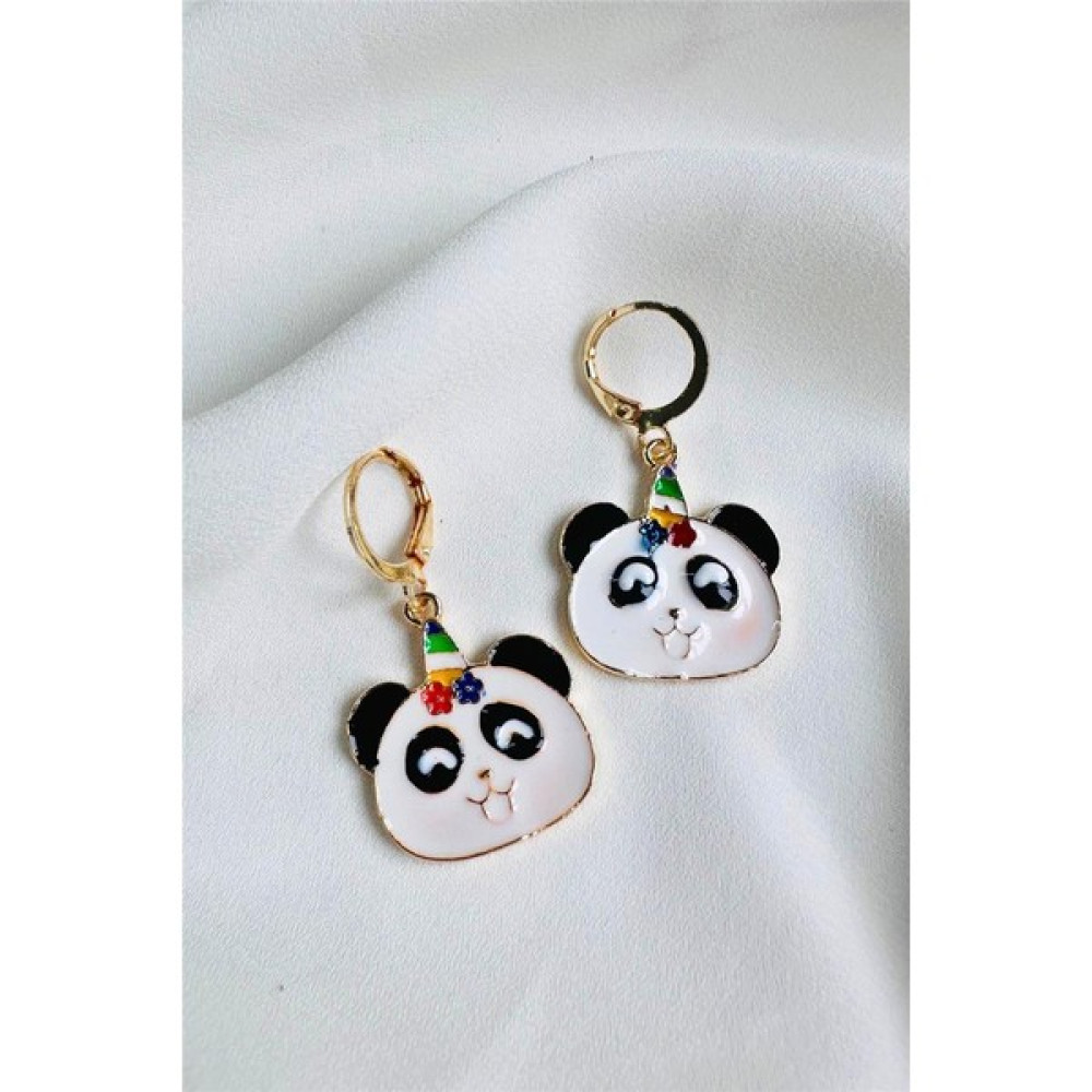 Petek Aksesuar Summer Panda Küpe Bijuteri Küpe Fiyatı