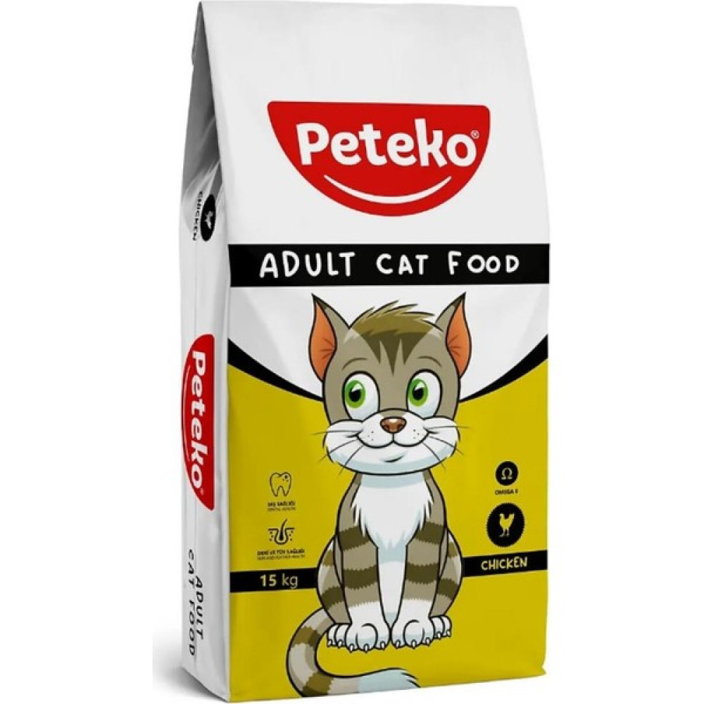 Peteko Tavuklu Yetişkin Kedi Maması 15 kg Evcil Hayvan Ürünleri Fiyatı