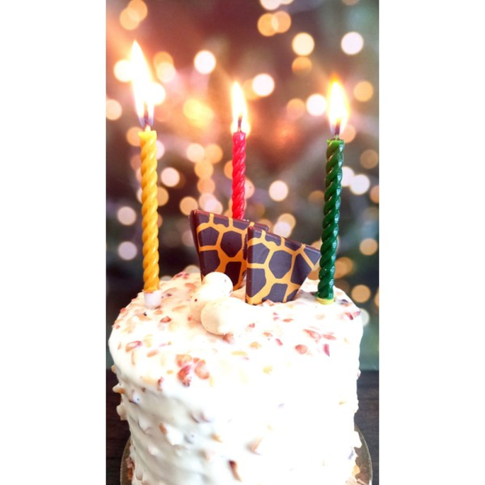 Petekoğlu (12 Adet) Renkli Balmumu Mum Doğal Petek Pasta Parti Mumu Doğum Günü Nişan Kına Gecesi Beeswax Candle Dekoratif Mum Fiyatı