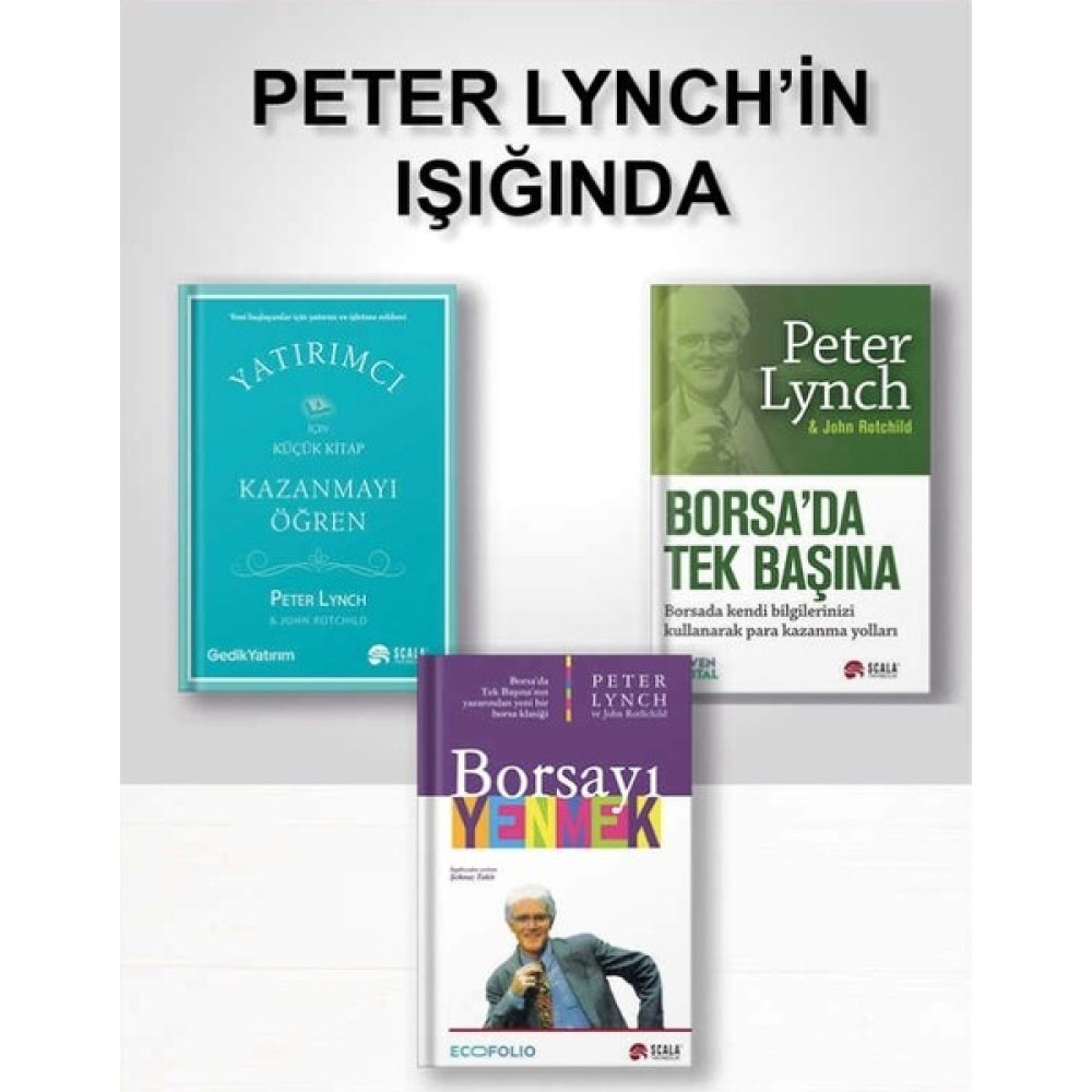 Peter Lynch'in Işığında 3'lü Kitap Seti Yabancı Dil Kitapları Fiyatı