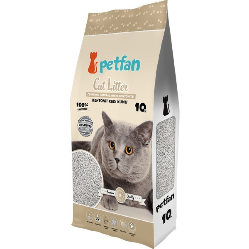 Petfan 10L Naturel Doğal Kokusuz Kedi Kumu Evcil Hayvan Ürünleri Fiyatı
