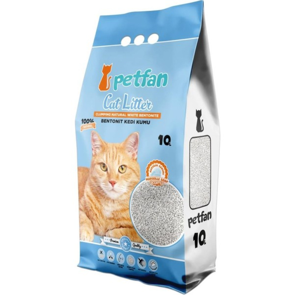 Petfan Bentonit Topaklanan Marsilya Sabun Kokulu Kedi Kumu 10 Lt Evcil Hayvan Ürünleri Fiyatı