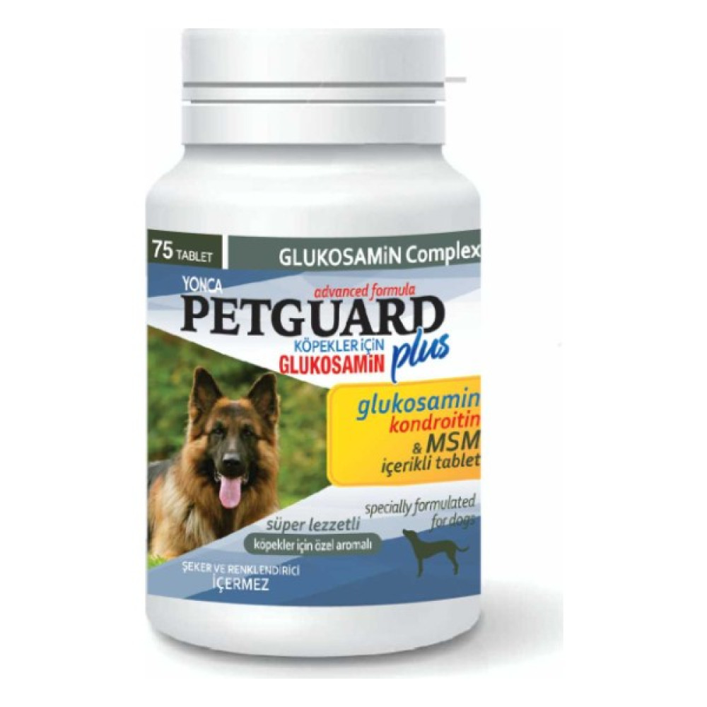 Petguard Köpekler Için Glukosamin 75 Tablet Evcil Hayvan Ürünleri Fiyatı