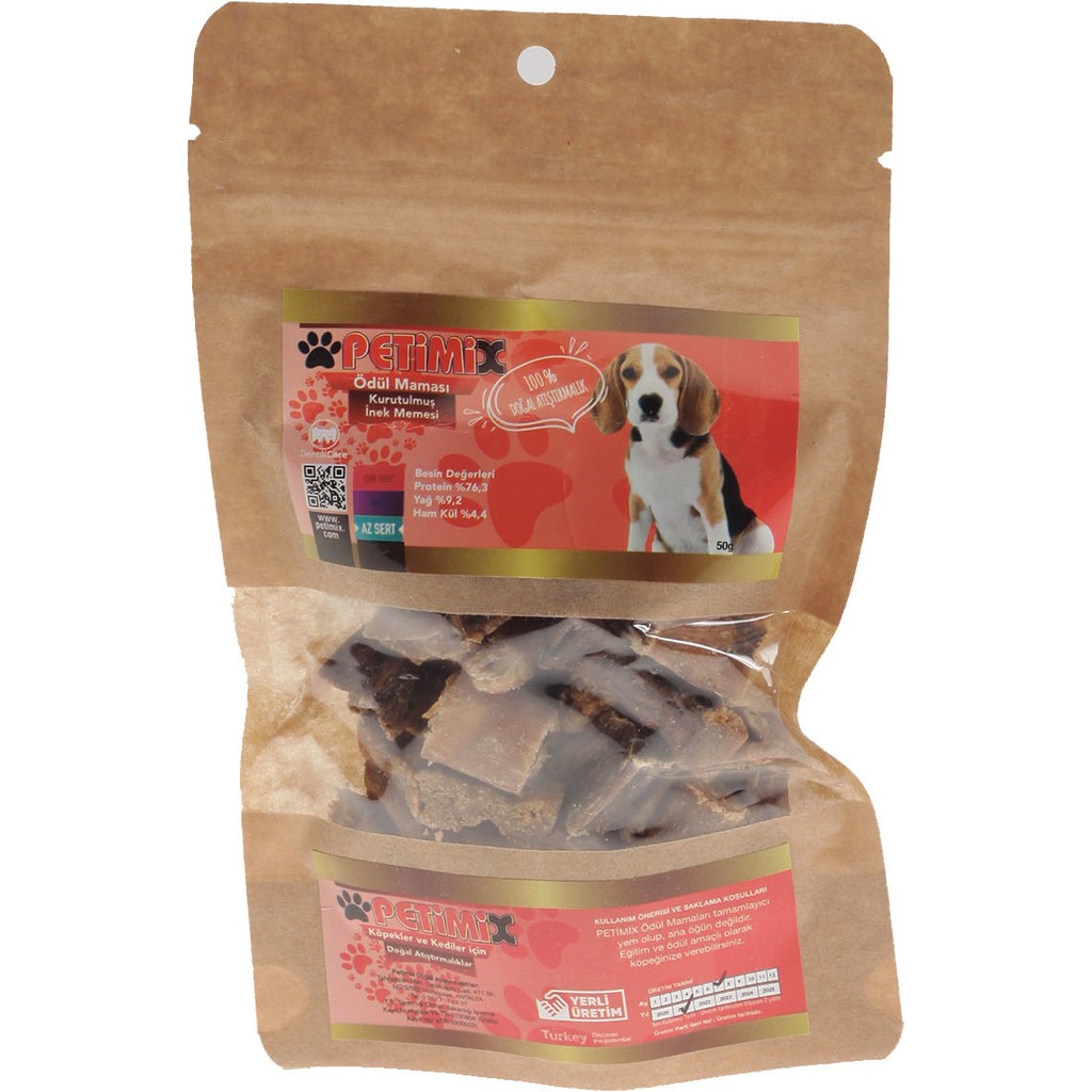 Petimix İnek Memesi 50g Köpek Ödül Maması Evcil Hayvan Ürünleri Fiyatı