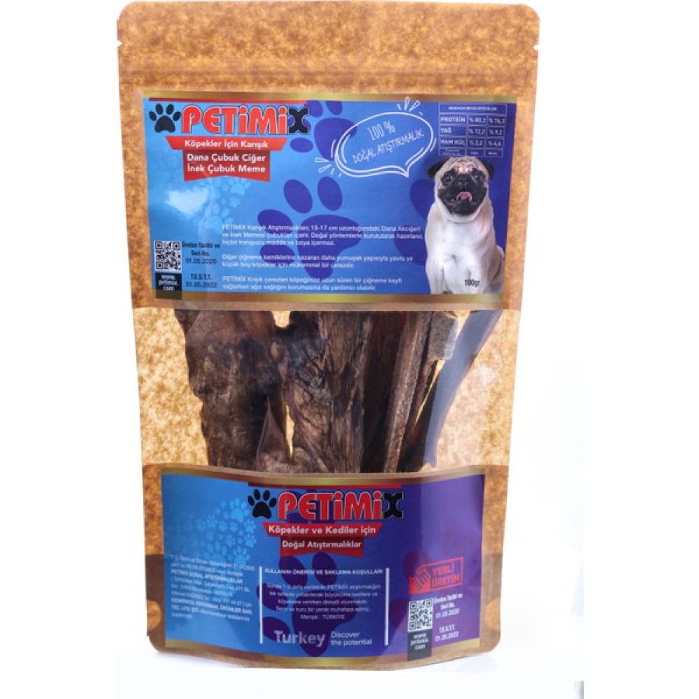 Petimix Karışık Çiğneme Kemikleri 100g Köpek Ödülü Evcil Hayvan Ürünleri Fiyatı