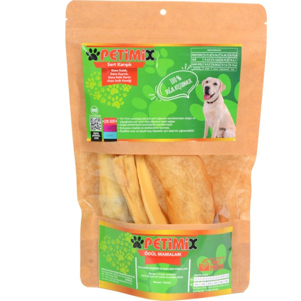 Petimix Sert Karışık 200g Çiğneme Kemikleri Köpek Ödül Maması Evcil Hayvan Ürünleri Fiyatı