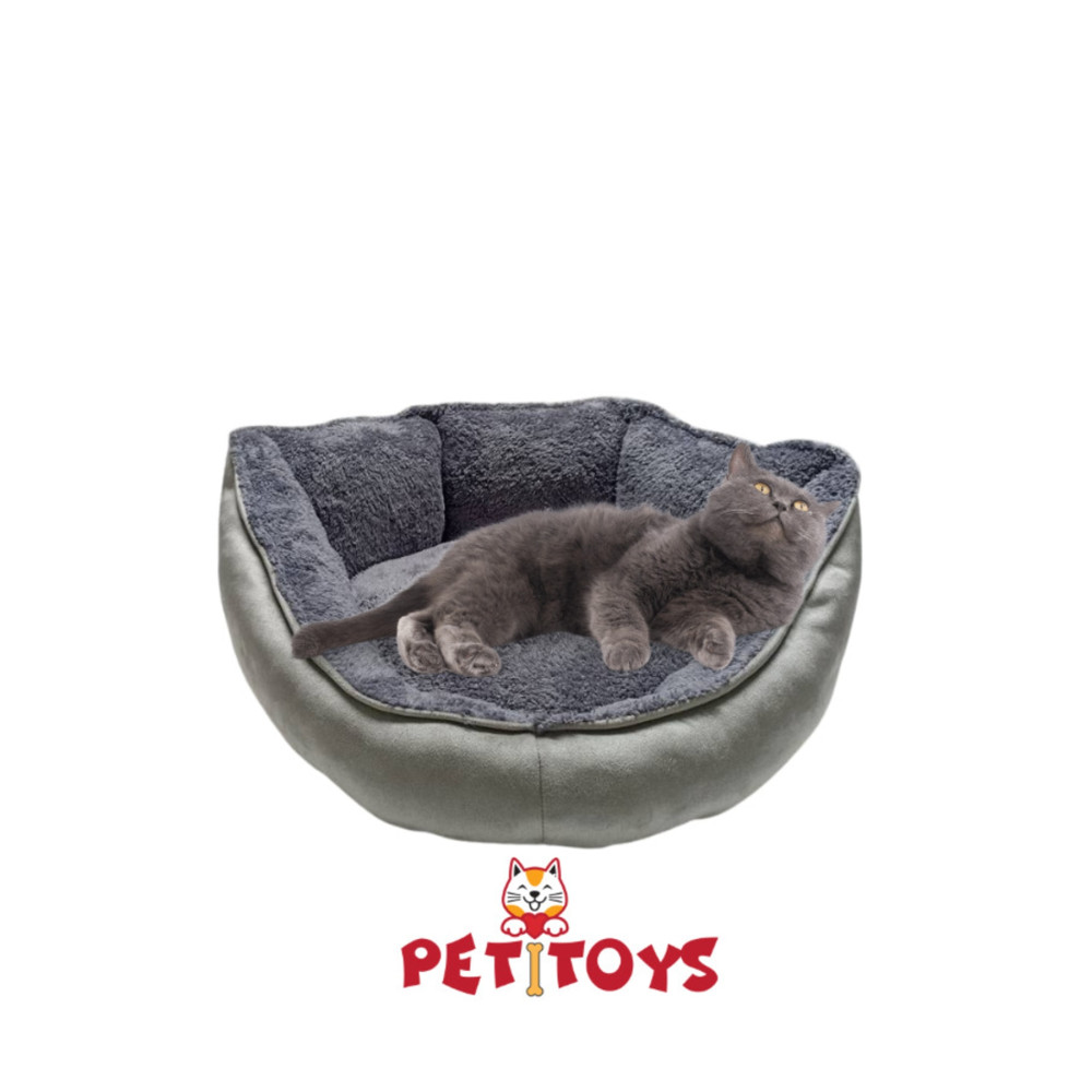 PETiTOYS Gri 55 Çap Yumuşak Milano Yatak 55 Beden Evcil Hayvan Ürünleri Fiyatı