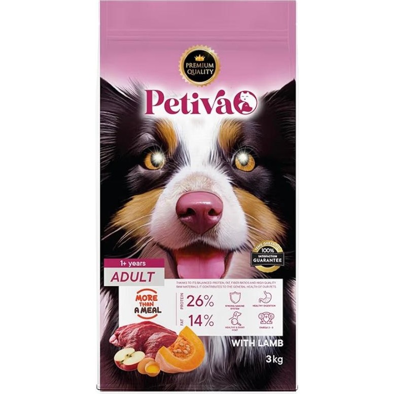 Petiva Mini Irk Köpekler Için Kuzu Etli Kuru Köpek Maması (3 Kg, Kuzu) - 1 Evcil Hayvan Ürünleri Fiyatı