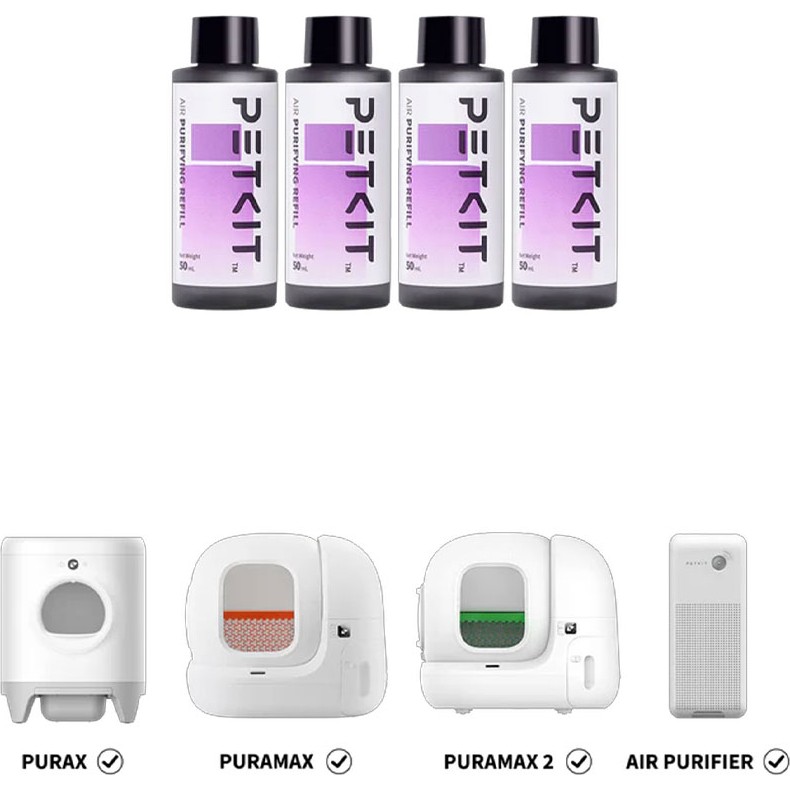 Petkit Pura Air Akıllı Sprey 4*50ML (Resmi Distribütör Garantili) - Açık Yeşil Diğer Fiyatı