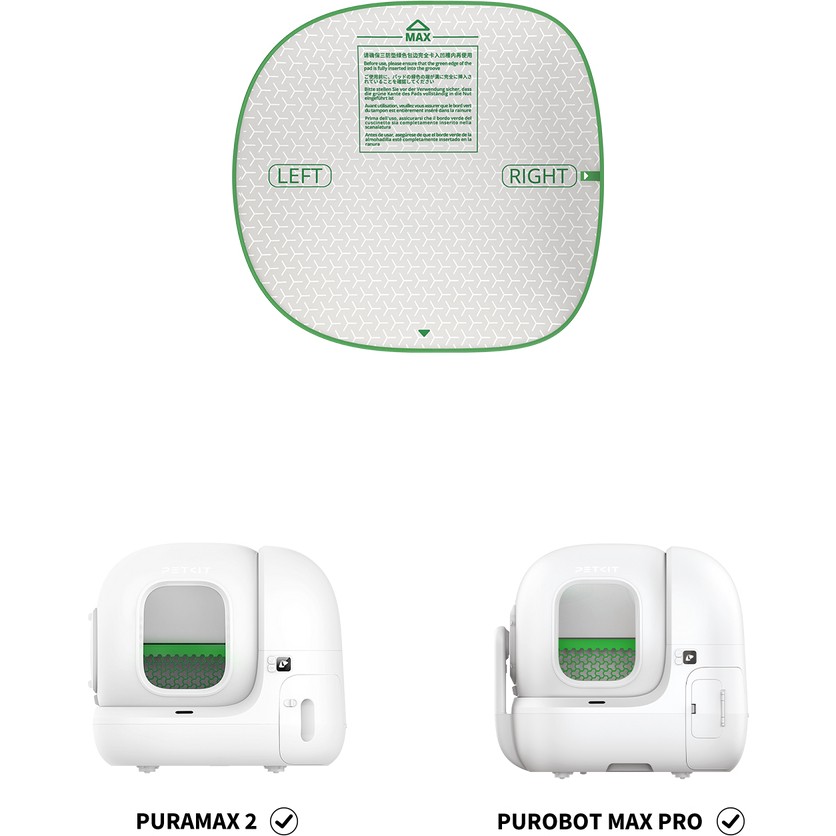 Petkit Pura Max 2 & Purobot Max Pro & Purobot Max Pro 2 Akıllı Kedi Tuvalet Pedi - Beyaz Evcil Hayvan Ürünleri Fiyatı