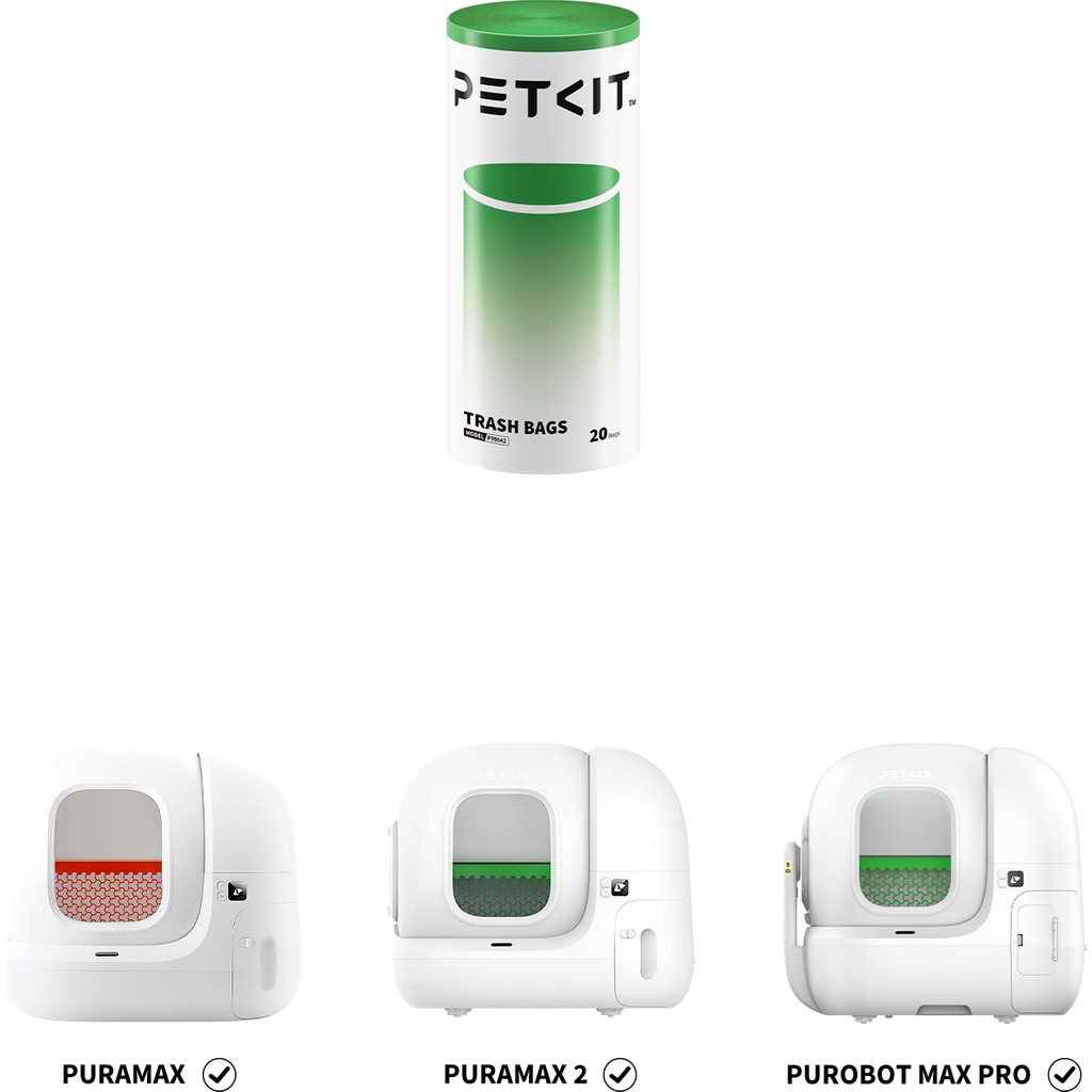 Petkit Pura Max, Max2 ve Max Pro Modelleri Için Dayanıklı Çöp Torbası - 49,5x 40 x 0,0002 cm - Beyaz Diğer Fiyatı