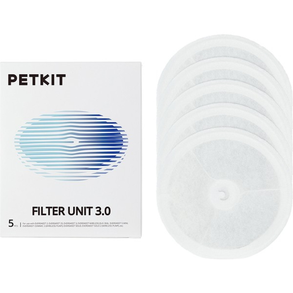 Petkit Su Filtresi 5'li Paket - Beyaz Evcil Hayvan Ürünleri Fiyatı