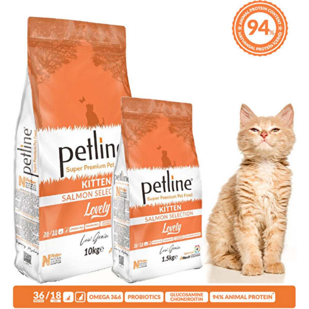 Petline 10 kg Somonlu Yavru Kedi Maması 10 kg Evcil Hayvan Ürünleri Fiyatı