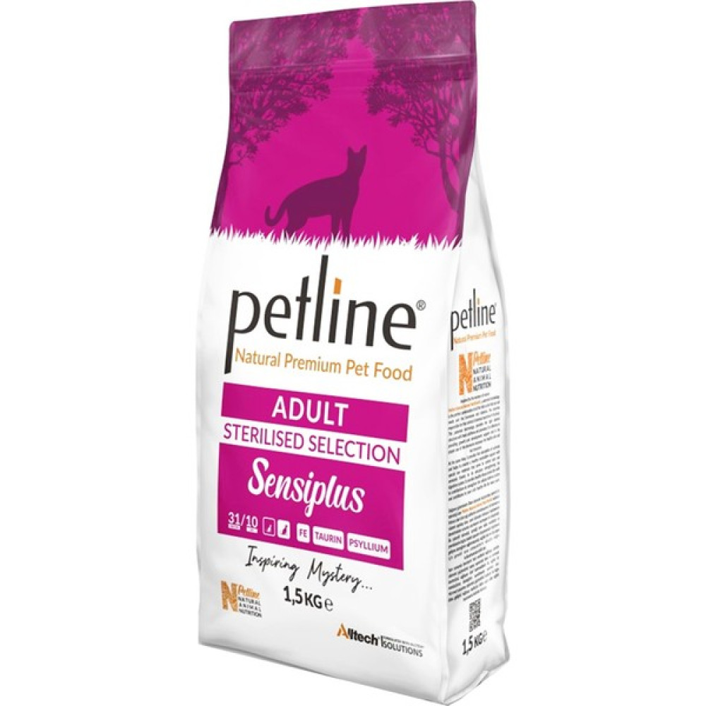Petline 1,5 kg Yetişkin Somonlu Kısırlaştırılmış Kedi Maması 1,5 kg - 1.5 Kg Evcil Hayvan Ürünleri Fiyatı