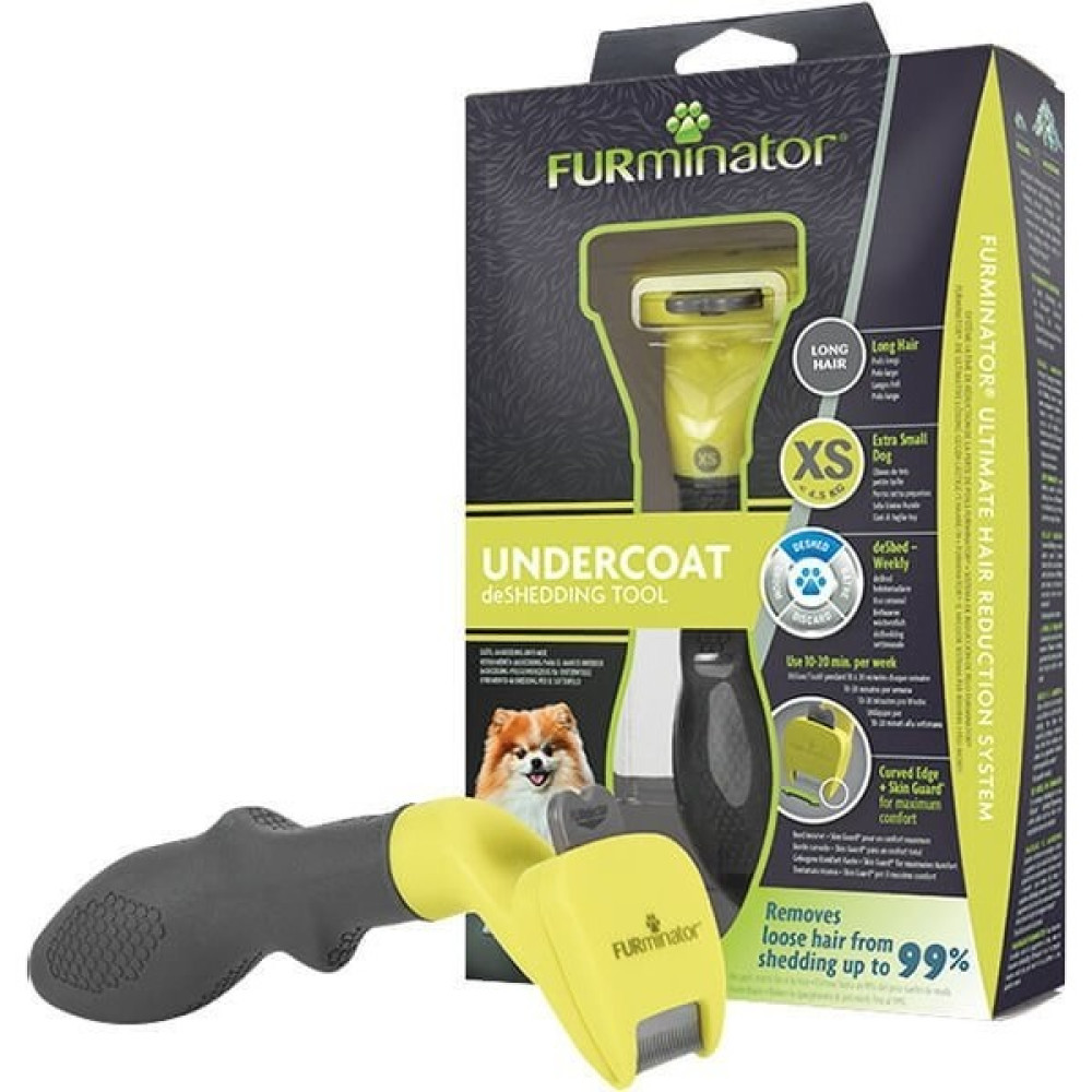 Petomani Furminator Xs Uzun Tüylü Mini Boy Köpekler Için Tüy Toplayıcı Tarak Evcil Hayvan Ürünleri Fiyatı