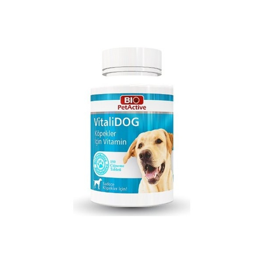 Petomani Pet Active Vitalidog Köpekler Için Multivitamin Tableti 150 Adet 75 gr Oto Boyaları Fiyatı