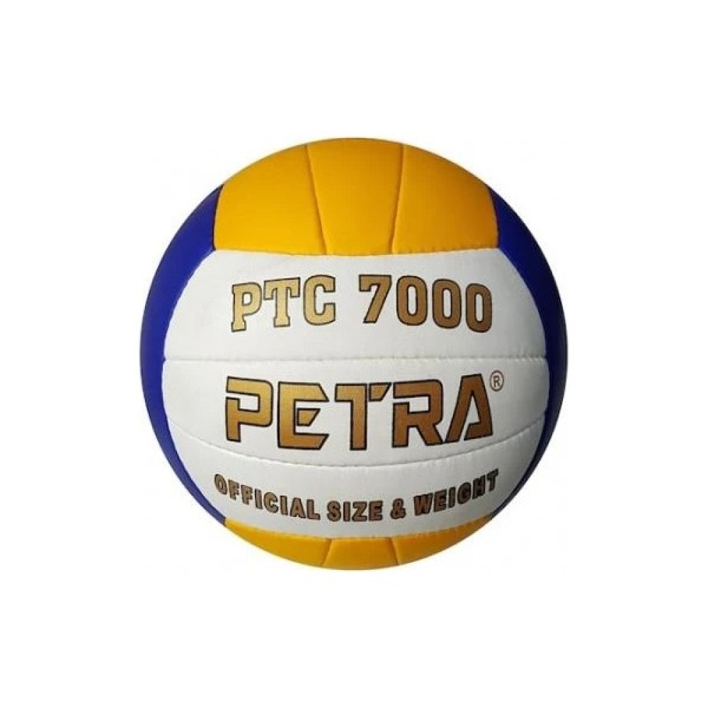Petra Katze KT6000 Voleybol Topu El Dikişli Voleybol Topu Beyaz Mavi Toplar Fiyatı