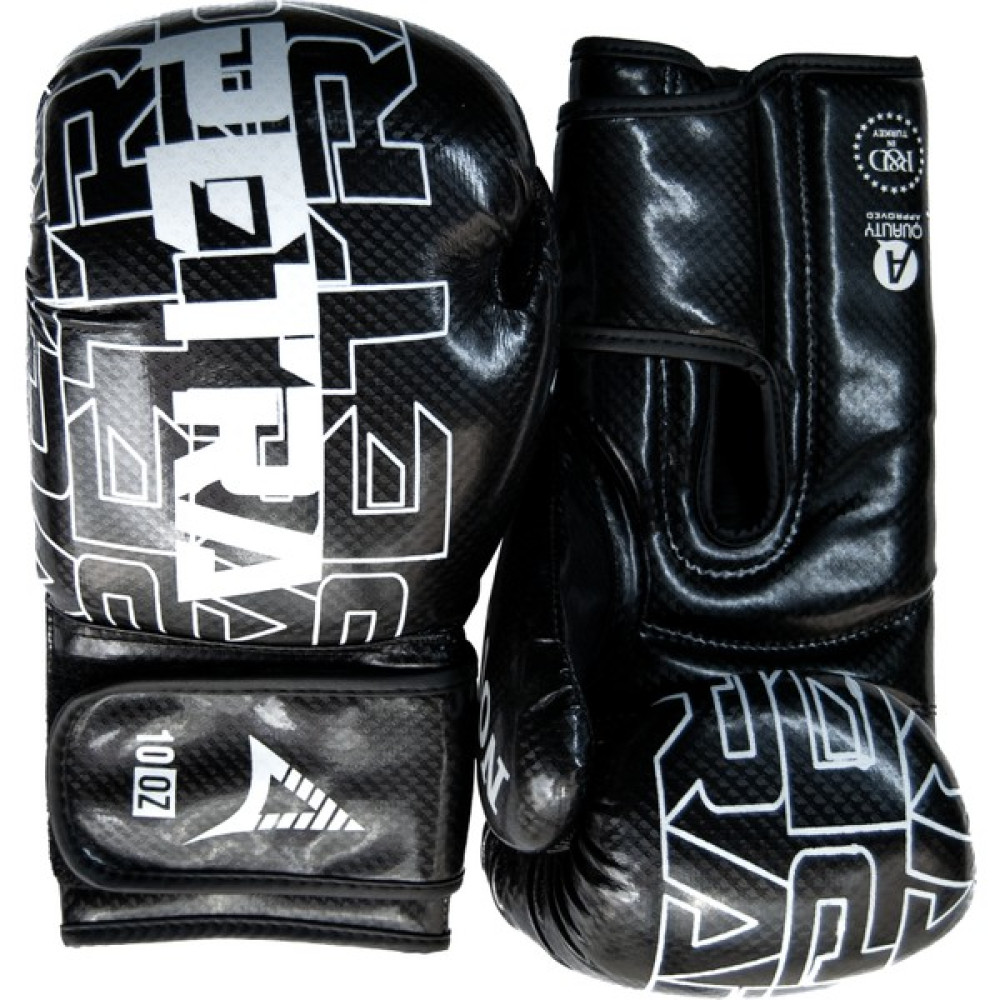 Petra Profesyonel Desenli Boks Eldiveni - Siyah - Beyaz - 8 oz Oto Boyaları Fiyatı