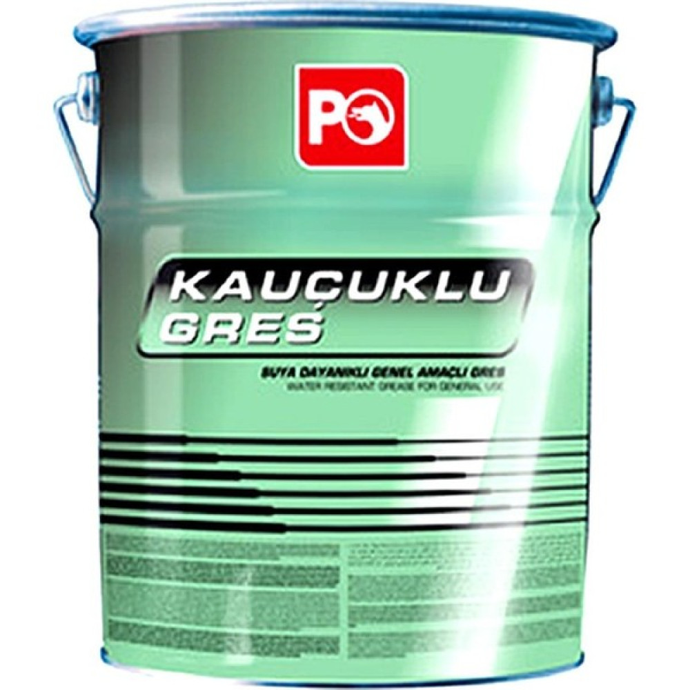Petrol Ofisi Kauçuklu Gres 14 kg Kalsiyum Esaslı Otomotiv Gresi Oto Yağlayıcılar Fiyatı