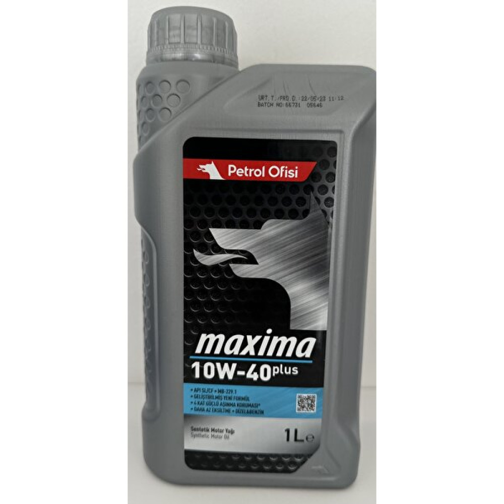 Petrol Ofisi Maxima 10W/40 Plus 1 Litre Motor Yağı ( Üretim Yılı: 2023 ) Motor Yağı Fiyatı