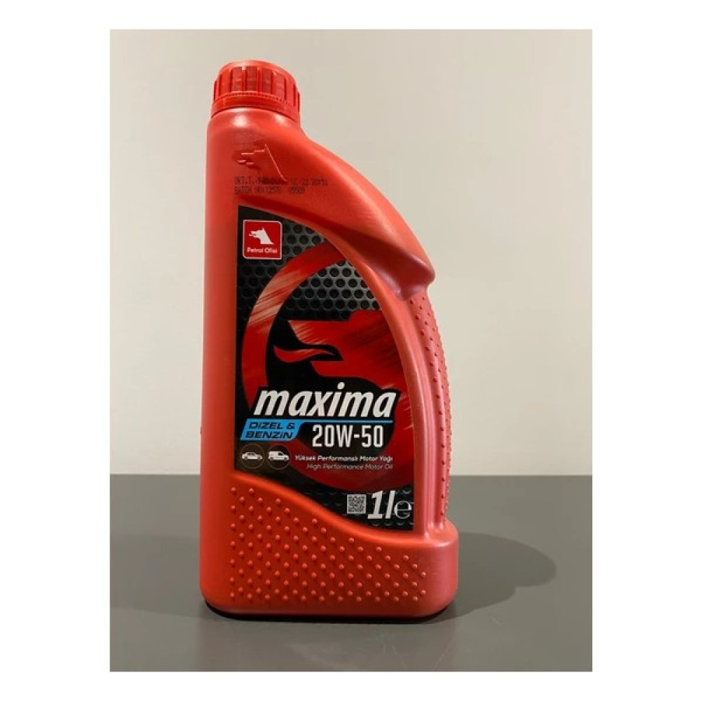 Petrol Ofisi Maxıma Benzin&dizel 20W-50 1 Lt Motor Yağı ( Üretim Yılı: 2022 ) Motor Yağı Fiyatı