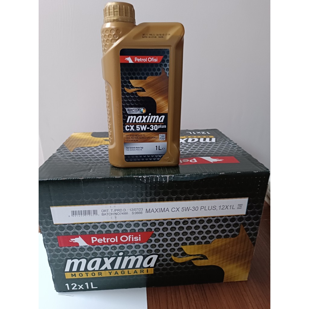Petrol Ofisi Maxima Cx 5W-30 1 Lt x 12 Adet ( Koli)Motor Yağı (2026 Üretim) SSD / Solid State Drive Fiyatı