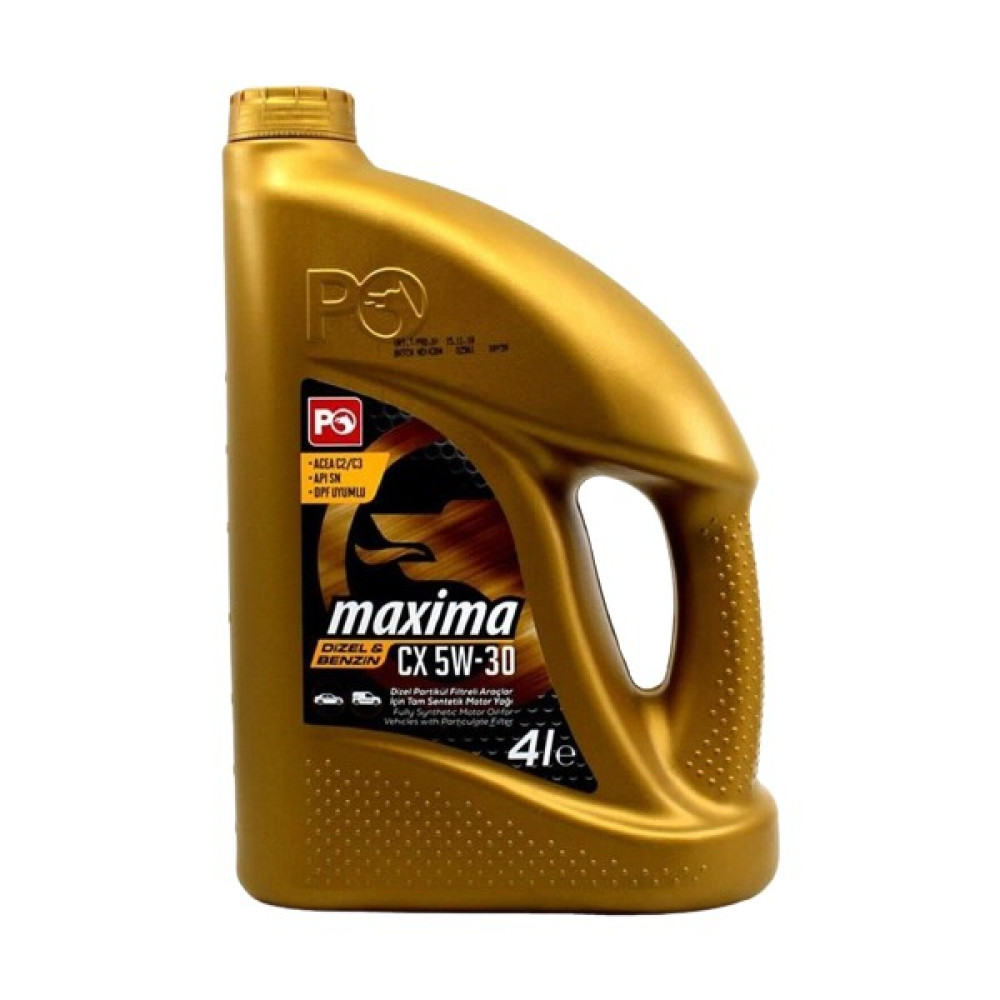 Petrol Ofisi Maxima Cx 5W-30 4 Litre Partiküllü Motor Yağı ( Üretim Yılı: 2022 ) Motor Yağı Fiyatı