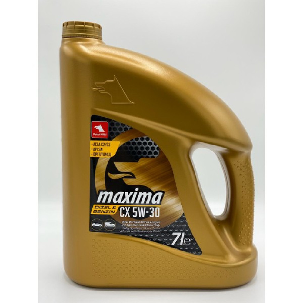 Petrol Ofisi Maxima CX 5W-30 7 Litre Motor Yağı ( Üretim Yılı :2023 ) Motor Yağı Fiyatı