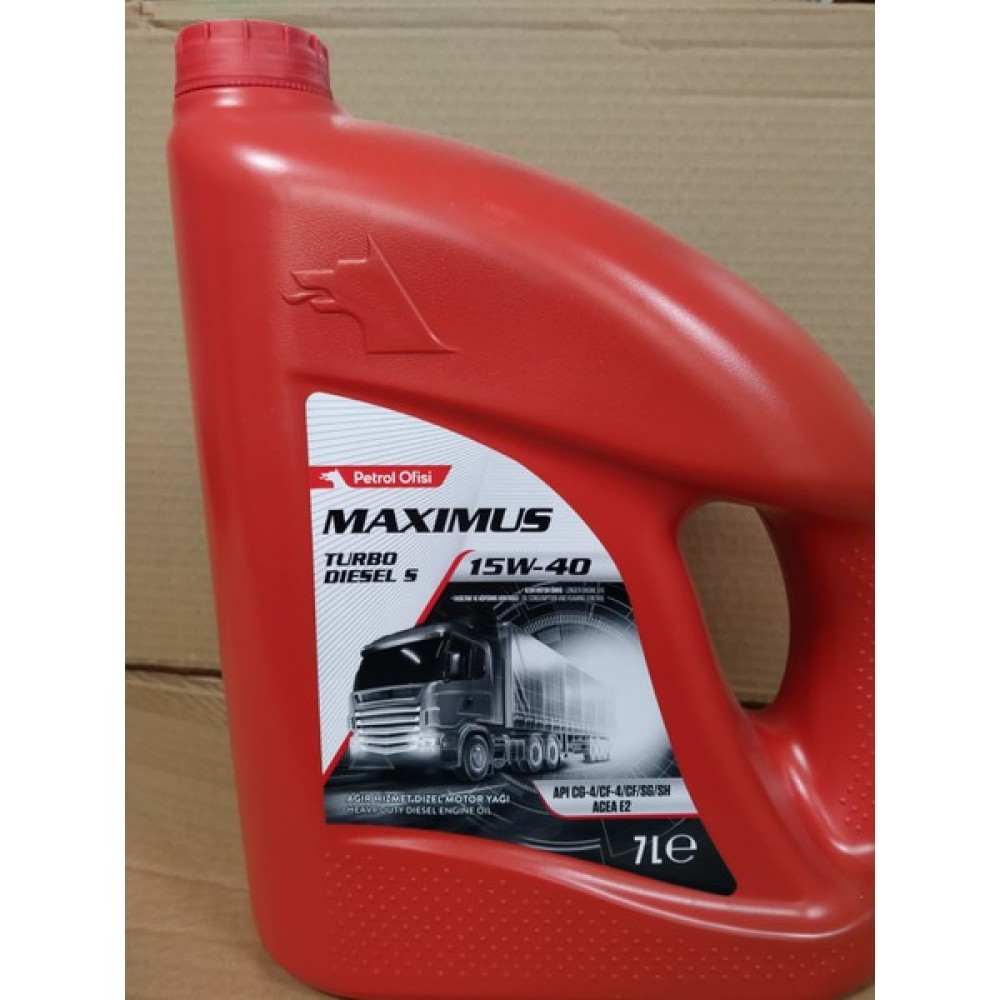 Petrol Ofisi Maxımus 15W-40 7 Litre Motor Yağı ( Üretim Yılı :2023 ) Motor Yağı Fiyatı