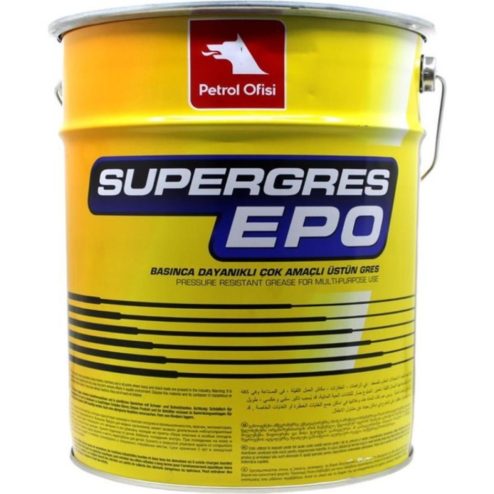 Petrol Ofisi Super Gres Ep 0 15 kg Lityum Sabunlu Performanslı Gres Oto Yağlayıcılar Fiyatı